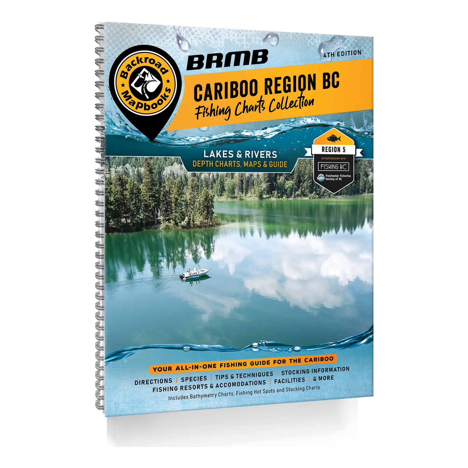 Backroad Mapbooks - Cariboo Lakes and Rivers Fishing Mapbook | Bass Pro ...